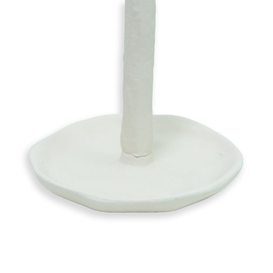 Kandelaar gebroken wit