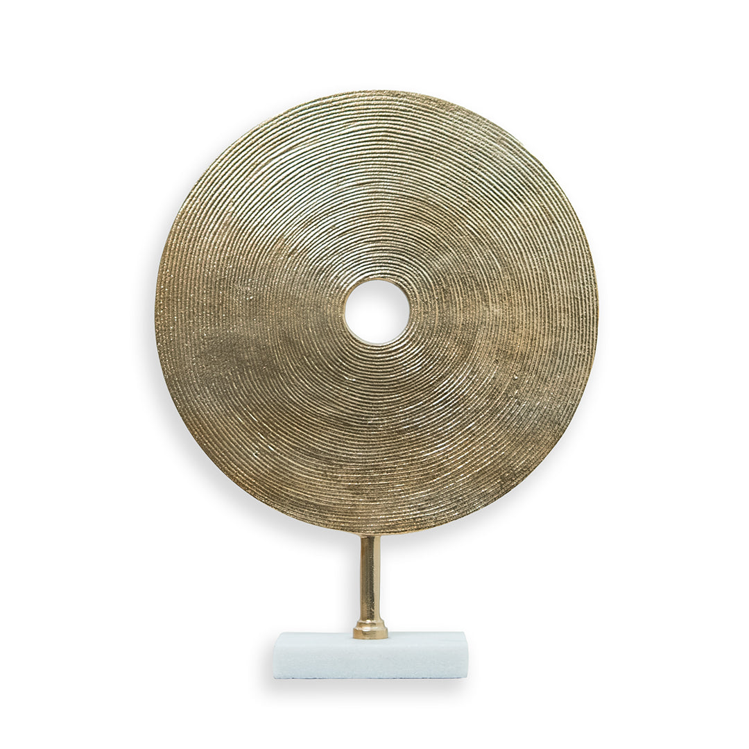 Ornament op voet goud