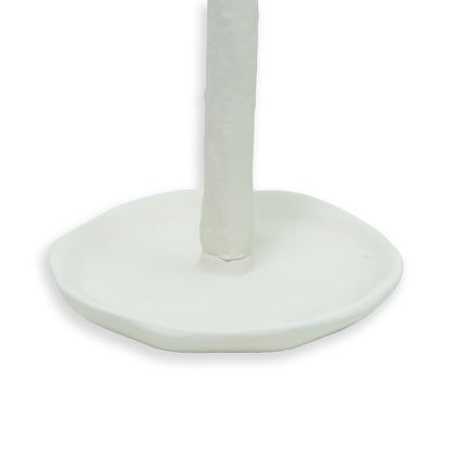 Kandelaar gebroken wit