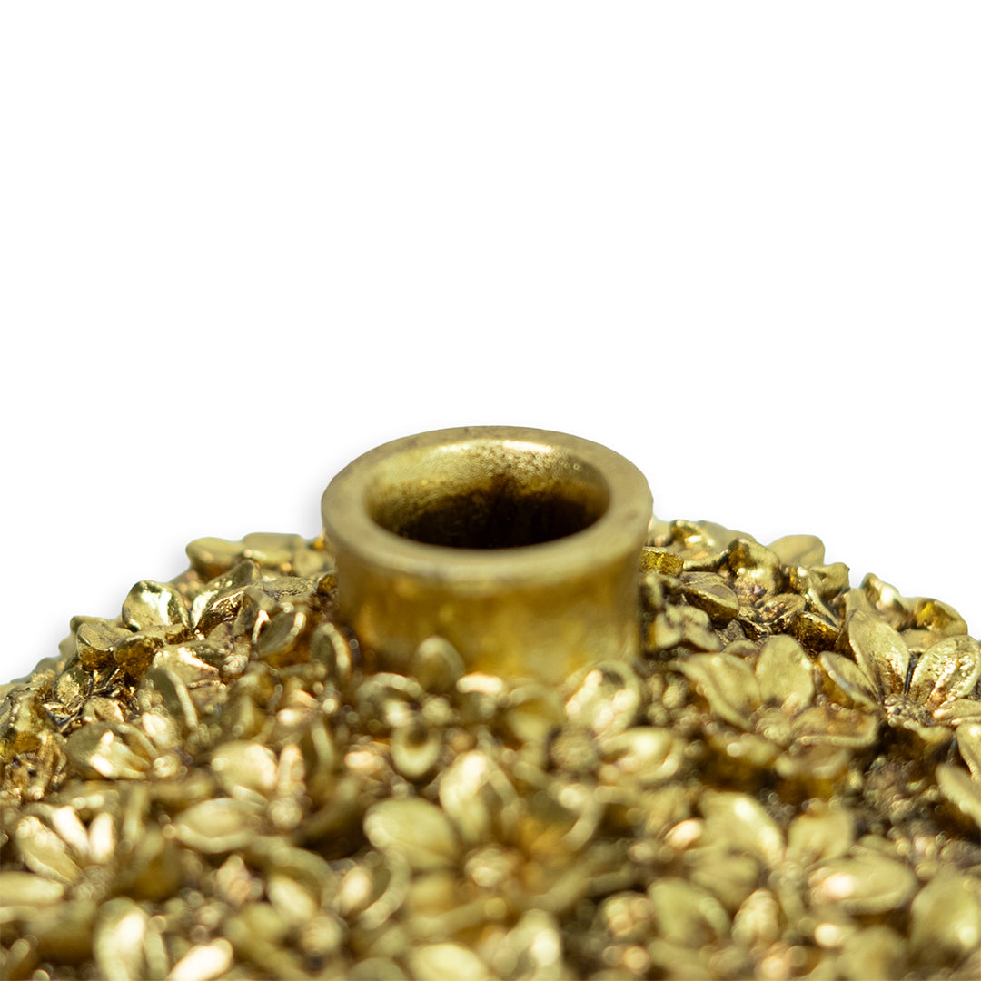 Vaas Bloemwerk S goud